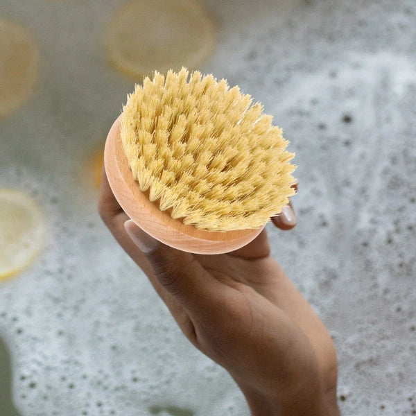 Bath Brush Shower Body Scrubber for Bathing Supply Portable Handle