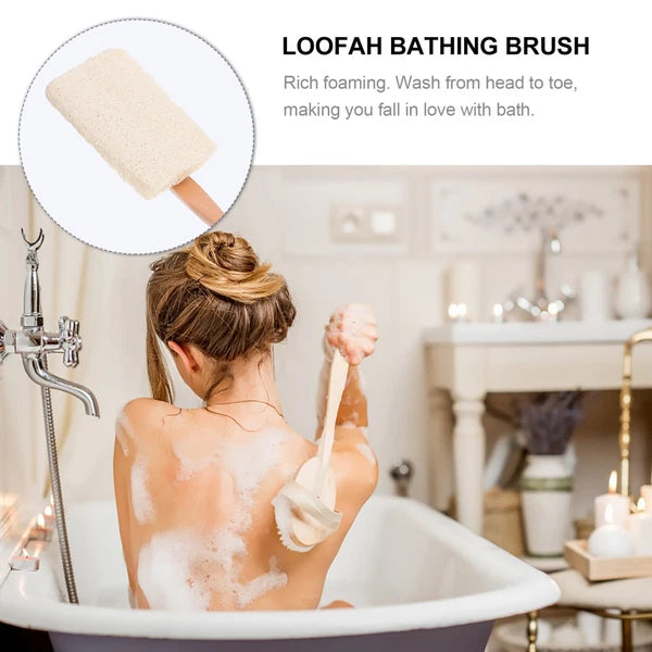 Loofah Dish Brush Shower Loofahs Exfoliating Women's Bathing Rubbing Tool