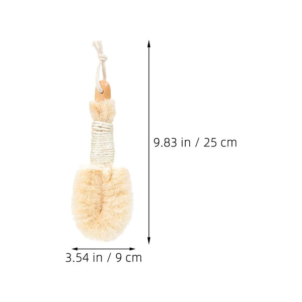 2 Pcs Silk Bath Brush Miss Body Exfoliator Shower Scrub Scrubber