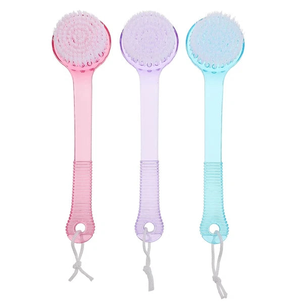 3 Pcs Bath Brush Multi-functional Exfoliating Bursh Back Scratcher for Men