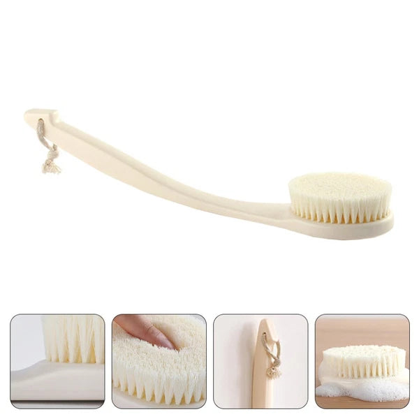 3 Count Bath Brush Miss Multi-functional Exfoliating Shower Scrubber Back