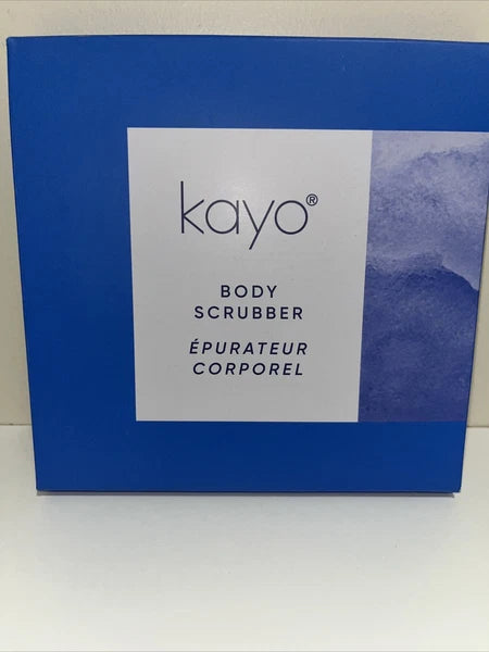Kayo Body Scrubber Exfoliate Soft Silicone Bath Shower Buffer Massage Brush