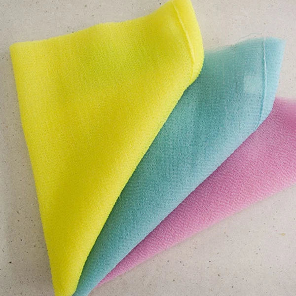 4 Pcs Bath Towel Back Cleaning Scrubber Exfoliating Brush for Body