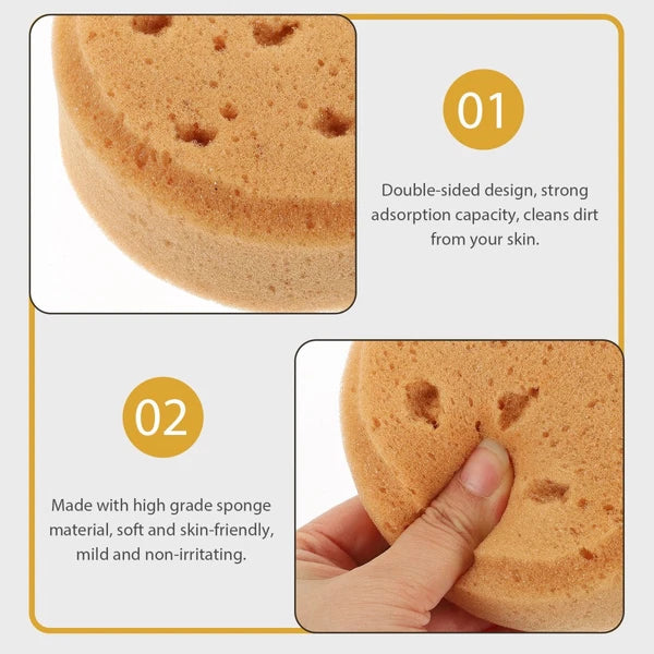 4 Pcs Bath Sponge Children's Bathing Tool Shower Scrubber for Body