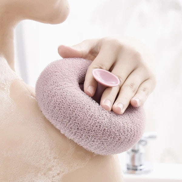 3 Pcs Bath Ball Body Exfoliator Brush Bathroom Scrubber Shower Brushes