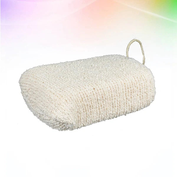 Bath Sponge Shower Puff Natural Exfoliating Loofah Scrubber Hemp Brush