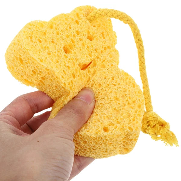 1Pc Baby Bath Sponge Bath Rub Cartoon Shower Sponge Infant Bathing Brush