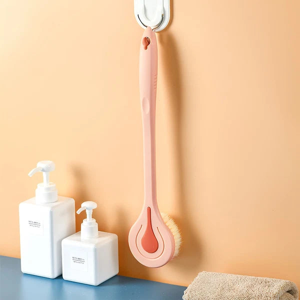Long Handle Bath Brush Man Shower Scrubber Back for Applying Lotions