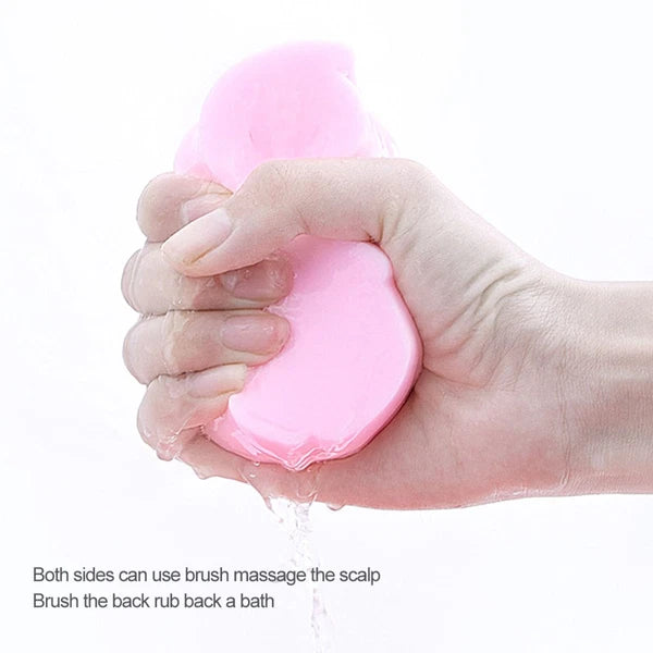 2 Pcs Bath Sponge Newborn Toddler Body Brush Shower Sponges Baby