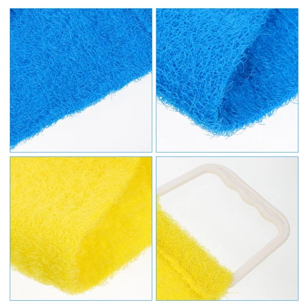 Massage Bath Towel Back Scrubber Man Exfoliating for Cleanser Sponges