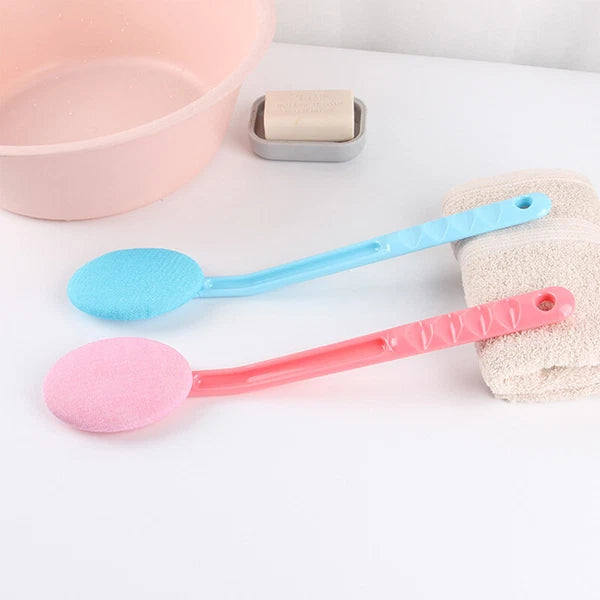 Body Bath Brush Back Scrubber Lotion Self Applicator Back Brush Long Handle SC