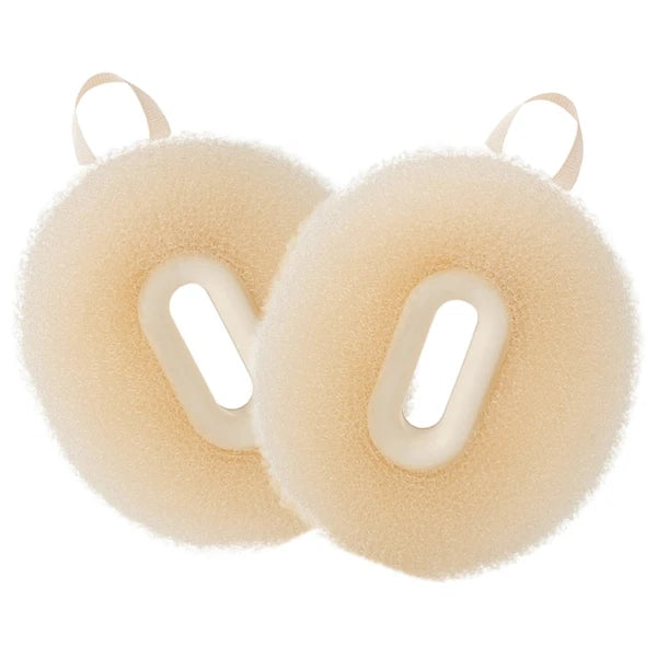 2 Pcs Bath Ball Brush Travel Shower Exfoliator Exfoliating Scrubber