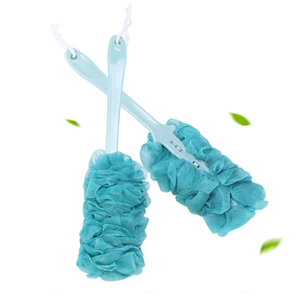 3 Pieces Bath Brush Man Back Scrubber with Long-handle Scratcher for Men