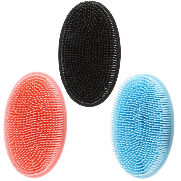 3 Pcs Shampoo Bath Brush Child Brushes for Women Shower Scrubber
