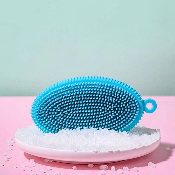 Bath Brush Child Newborn Household Shower Silicone Body Cleaning