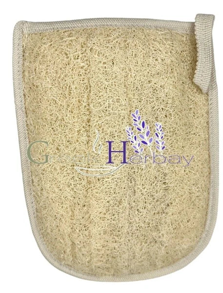 Natural  Loofah Sponge  (Double face Mitt) 7.9"x6.2"inches(20x16cm) Kalymnos