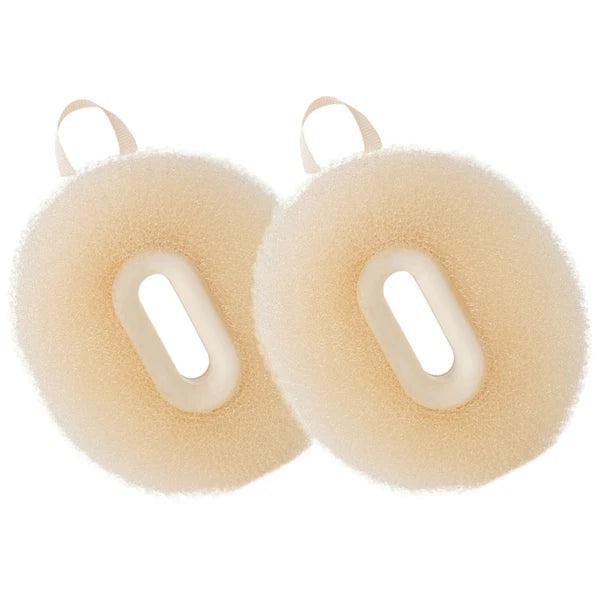 2 Pcs Bath Ball Brush Travel Bathroom Gadgets Exfoliating Shower Scrubber