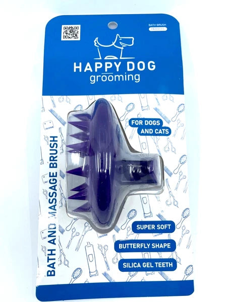 Massager Shampoo Brush Super Soft Bath and Massage Brush For Dogs