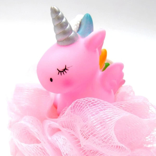 Popsicle Cute Shower Sponges Soft Bathing Scrub forKids Rainbow Baby Bath Sponge