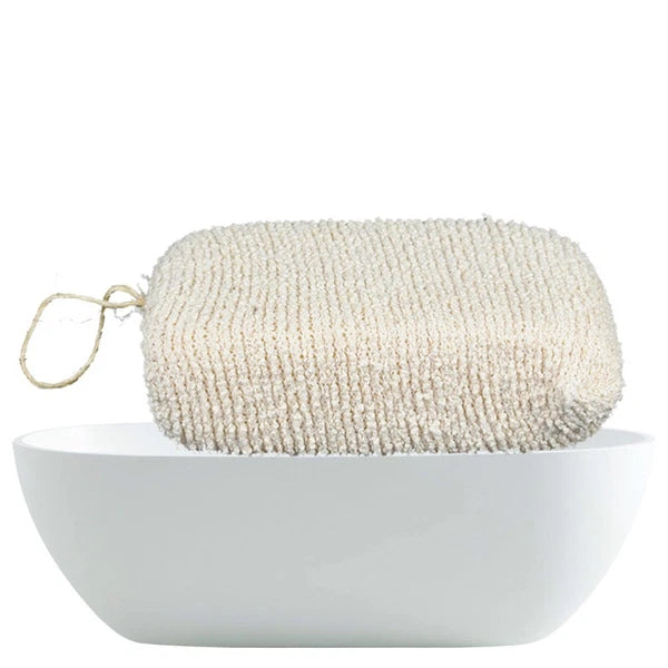 Bath Sponge Shower Puff Natural Exfoliating Loofah Scrubber Hemp Brush