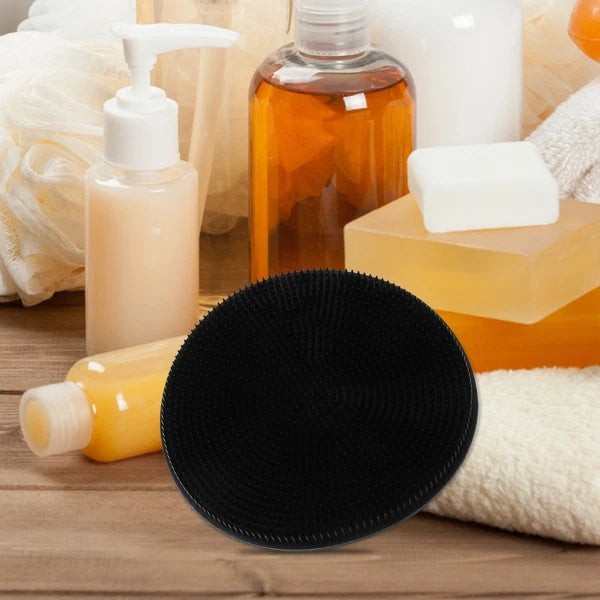 2PcsSilicone Body Scrubber Daily Use Shower Scrubber Small Bathing Brush Home