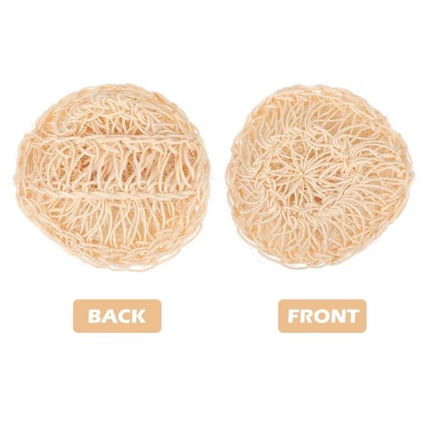 2 Pcs Sisal Bath Brush Man Mother Scrubber for Body Bathing Accessories