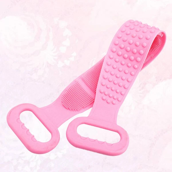 Bath Brush Body Exfoliating Tool Back Scrubbing Shower Scrubber Silicone