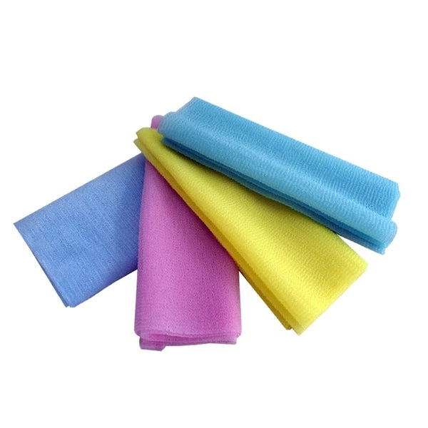 4 Pcs Bath Towel Back Cleaning Scrubber Exfoliating Brush for Body