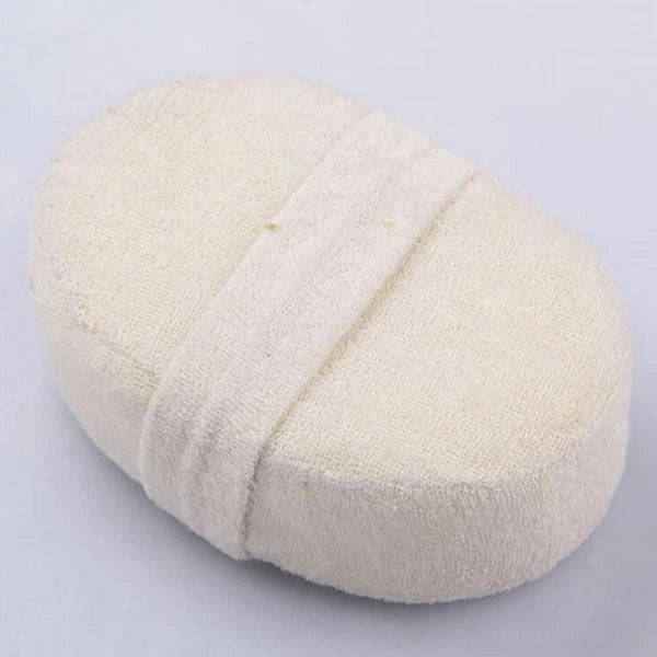 3 Pcs Loofah Bath Towel Skin Exfoliator Sponge Body Scrub Back Scrubber Brush