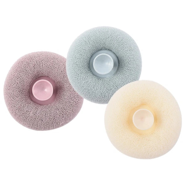 3 Pcs Bath Ball Body Exfoliator Brush Shower Brushes Bathing Skin Scrubber