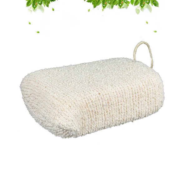 Bath Sponge Shower Puff Natural Exfoliating Loofah Scrubber Hemp Brush