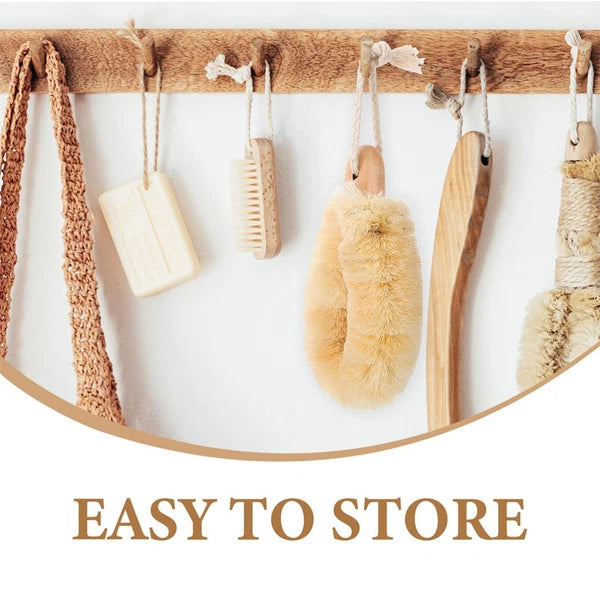2 Pcs Silk Bath Brush Body Brushes for Shower Exfoliating Man Exfoliator