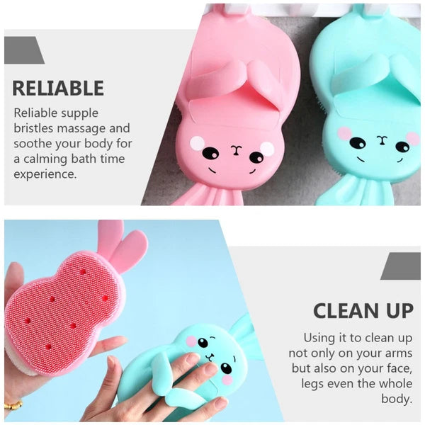 3 Pack Bath Brush Shower Body Scrub Baby Products Child Scrubbing
