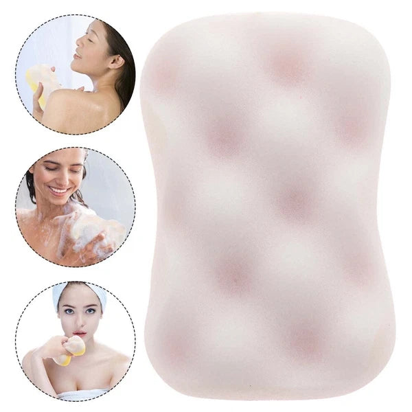 4PCS Shower Bath Brushes Bath Skin-Friendly Sponges Scrubbers Bathing Tools