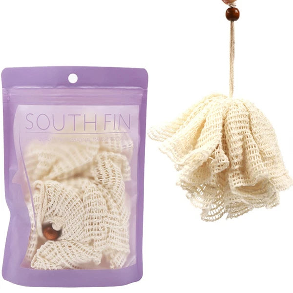 Bath Flower Towel Bathroom Shower Brushes for Body Portable Scrubber Ball Mesh