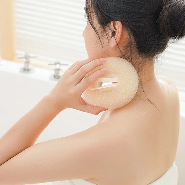 2 Pcs Bath Ball Brush Travel Shower Exfoliator Exfoliating Scrubber