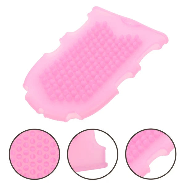 Miss Child Silicone Body Scrubber Shower Spa Mitt Exfoliator Brush