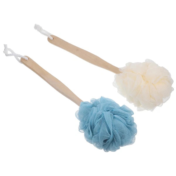 2 Pcs Baby Man Long Handle Bath Brush Shower Tools Bathbrush for