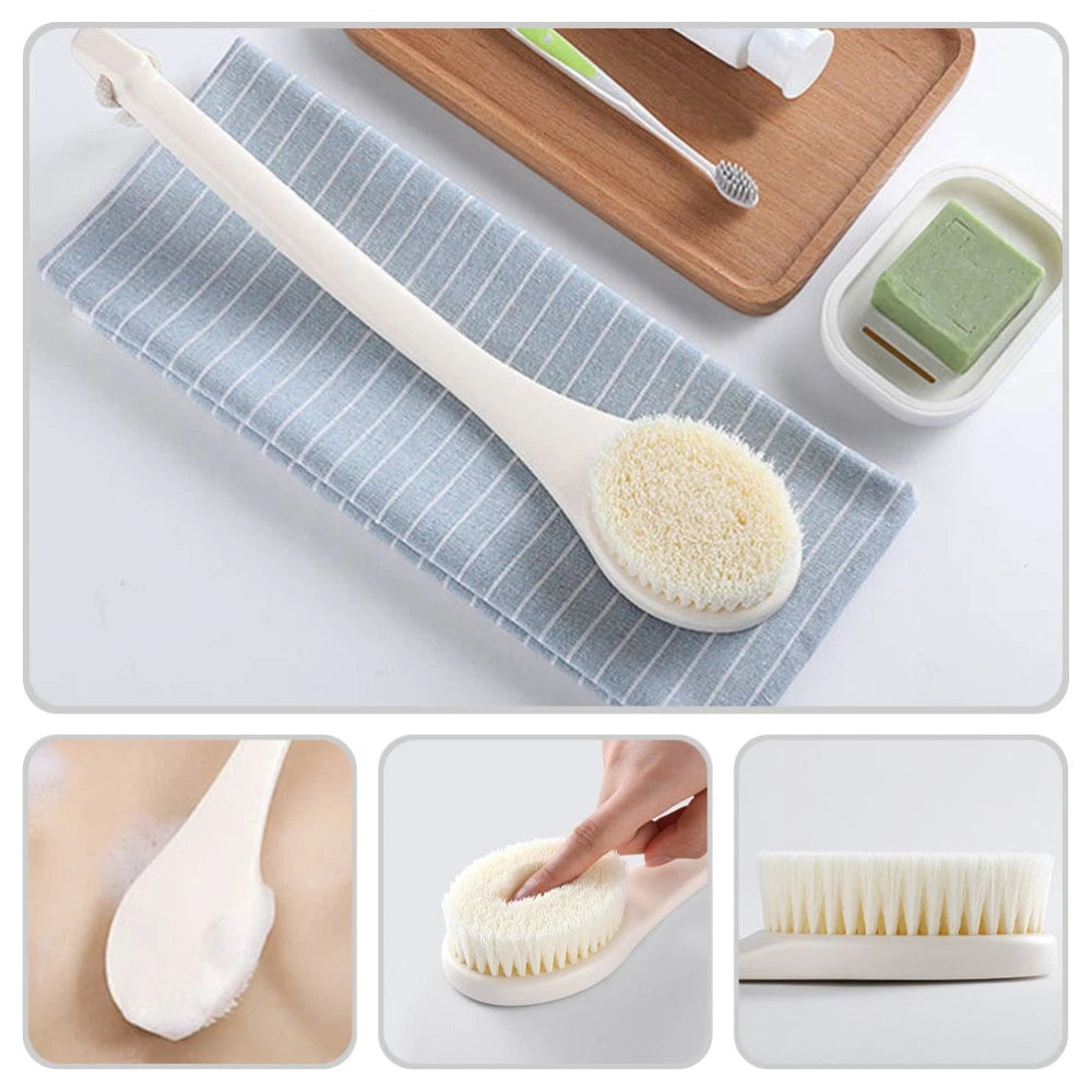 Bath Brush Elder Back Scrubbers for Use in Shower Body Exfoliator