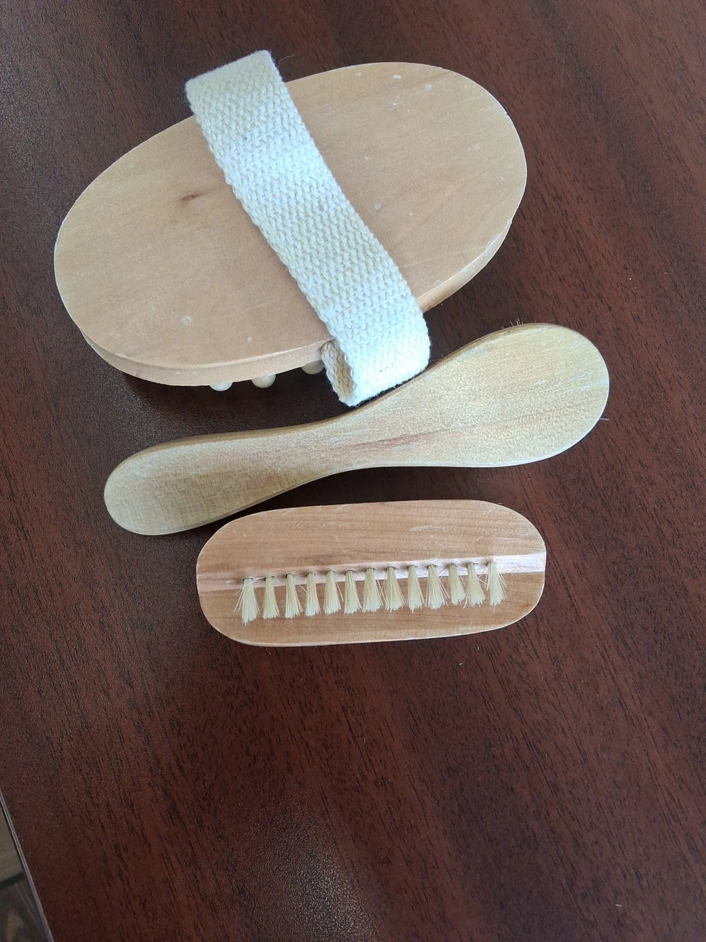 Wooden Body Brushes Natural Wood Shower Brushes