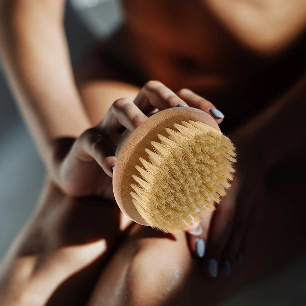 Bath Brush Shower Exfoliating Scrubbing Scrubber for Body Exfoliator