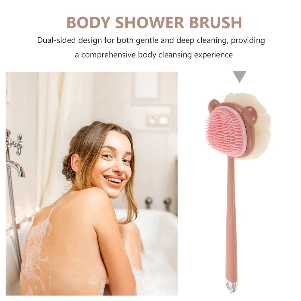 Bath Brush Exfoliating Body Scrubber Dad Cleansing Skin Cleaning
