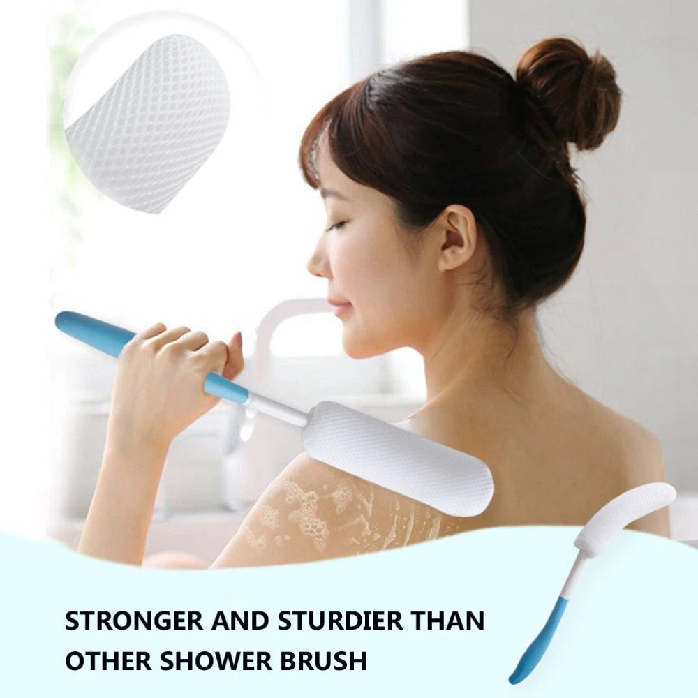Net Shower Brush Bath Back Scrubbing Baby Bathroom Cleaning for Body Men