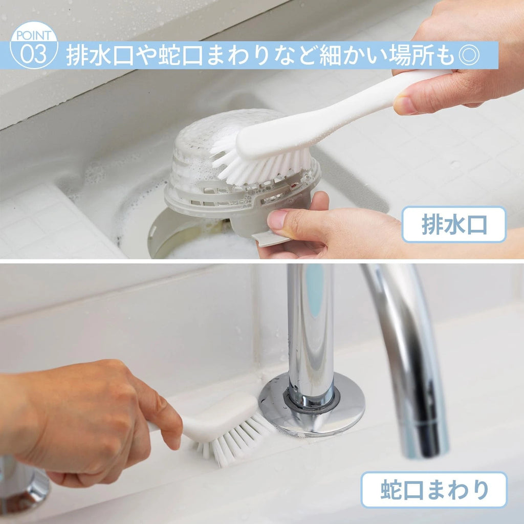 Marna Bath mini brush (hanging/small/white) W602W