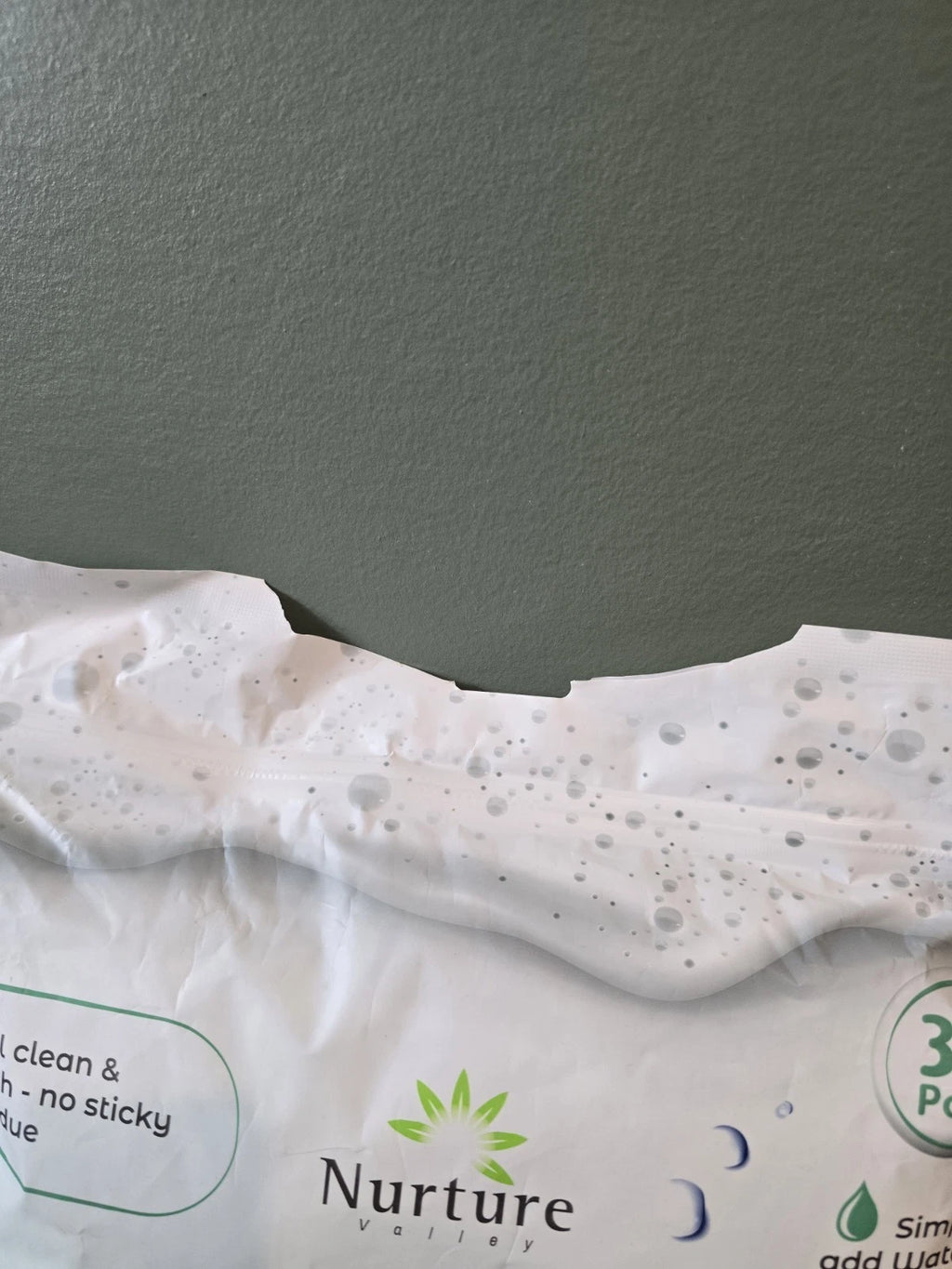 Nurture Valley Disposable Sponge Bath Wipes for Adults & Seniors