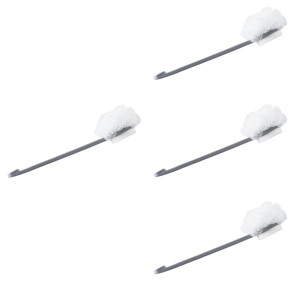 4 Pack Bath Ball Brush Child Body Shower Scrubber Exfoliating Back with Handles