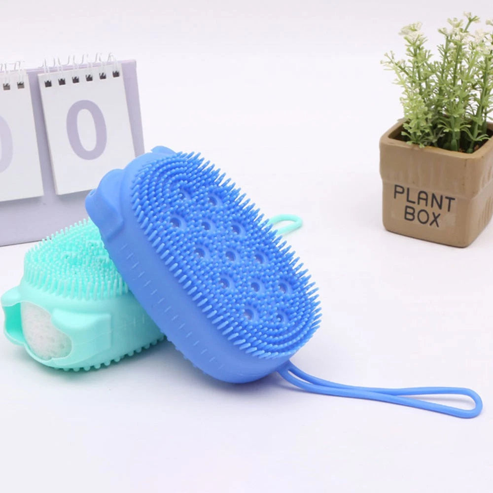 4 Pcs Scrub Brush Shower Scrubber for Body Child Baby Bath Brushes