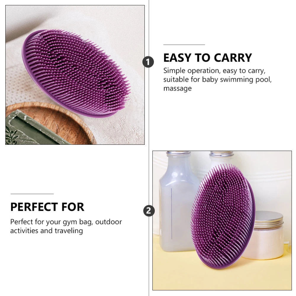 Silicone Bath Infant Massage Scrubber Children Shower