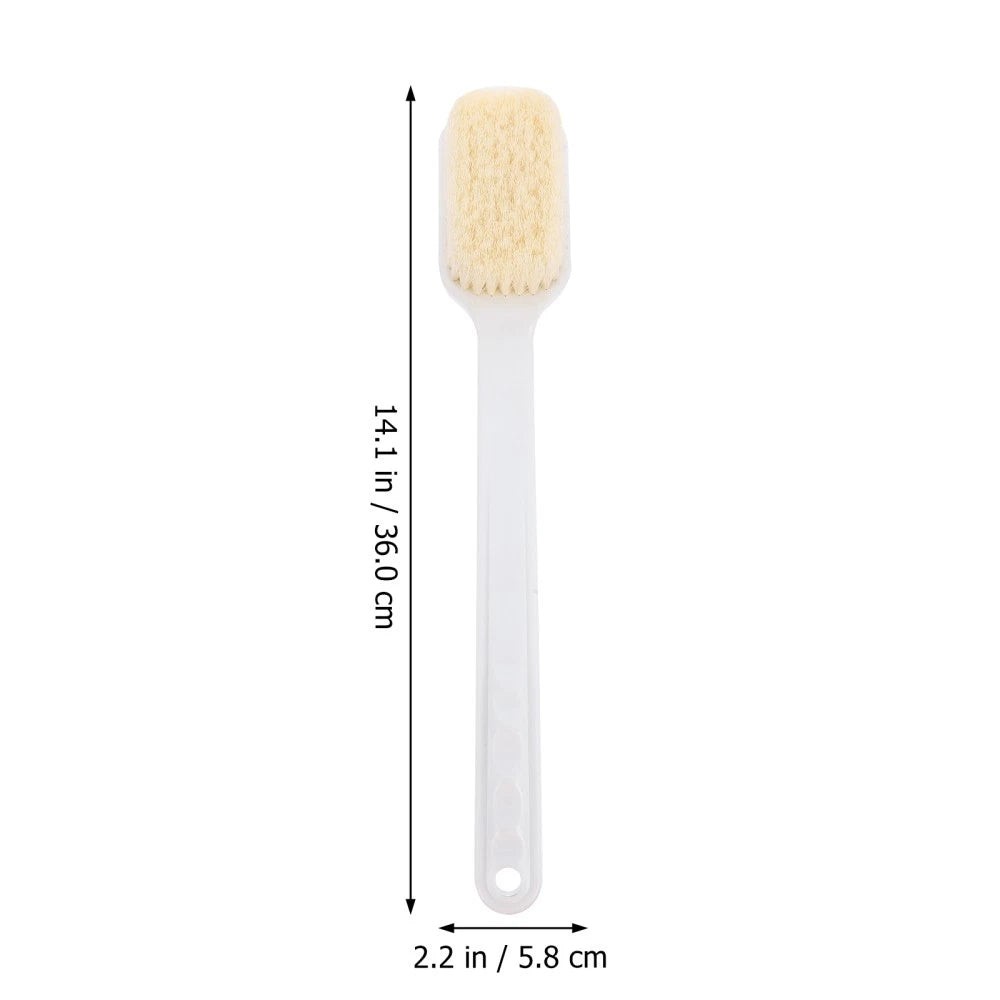 Back Scrub Brush Bath Bathing Accessories Long Handle for Shower Soft