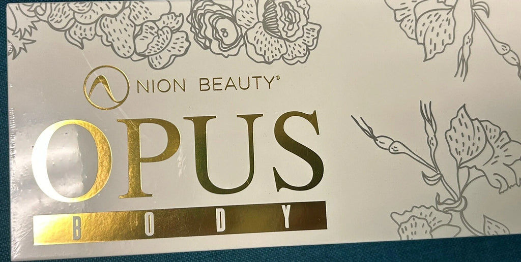 NION BEAUTY Opus Body Brush Gray New In Box - Sealed